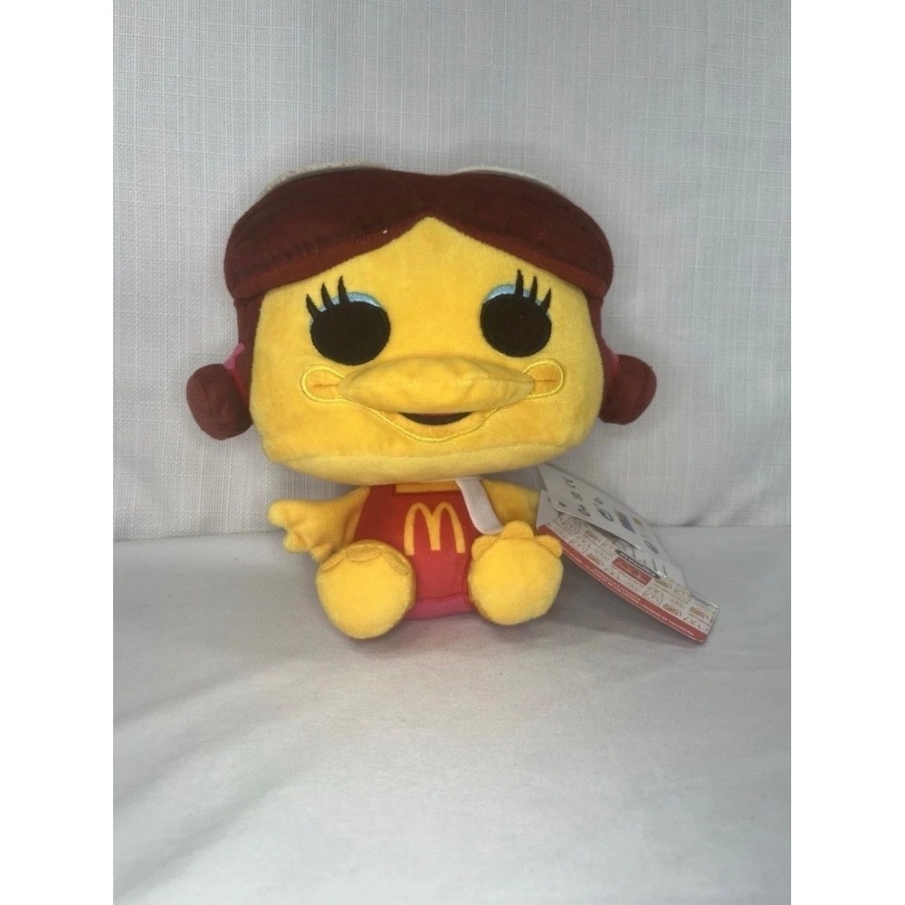 Funko Plushies McDonalds Birdie the Early Bird Classics Plush Yellow Bird Tagged